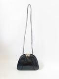 Judith Leiber Crystal Bow Lizard Shoulder Bag