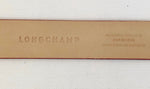 NEW Longchamp Red Leather Belt