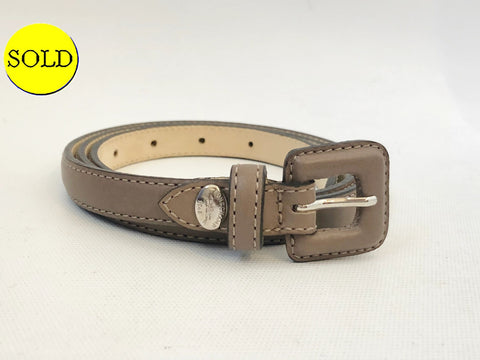 NEW Longchamp Leather Belt