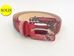 NEW Longchamp Leather Belt