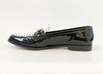 Vintage Gucci Two-Tone Patent Leather Loafer Size