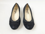 Chanel Suede Ballet Flats Size 36.5 It (6.5 Us)