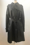 Burberry London Belted Trench Coat Size 14