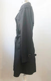 Burberry London Belted Trench Coat Size 14