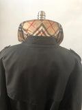 Burberry London Belted Trench Coat Size 14