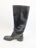 Prada Cap-Toe Boots Size 37.5 It (7.5 Us)