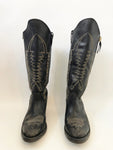 Golden Goose Distressed Western Boots Size 39 It (9 Us)