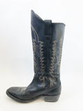 Golden Goose Distressed Western Boots Size 39 It (9 Us)