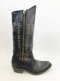 Golden Goose Distressed Western Boots Size 39 It (9 Us)