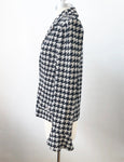 St. John Collection Houndstooth Knit Jacket Size 10