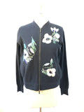 Worth Floral Embroidered Cardigan Size P