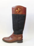 Tory Burch Wool And Leather Boot Size 8