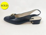 Bally Blue Slingback Size 8.5