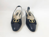 Bally Blue Slingback Size 8.5