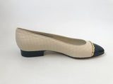 NEW Bally Cap-Toe Ballet Flat Size 8.5