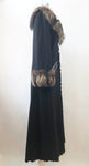 Stizzoli Fur Trim Coat Size 42 It (6 Us)