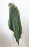 Stizzoli Capelet W/Fur Trim