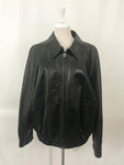 Men's Salvatore Ferragamo Leather Jacket Size 54 It (Xl Us)
