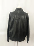 Men's Salvatore Ferragamo Leather Jacket Size 54 It (Xl Us)
