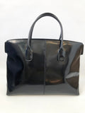 Black Leather Tote