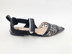 NEW Fendi Colibri Slingback Flats Size 40.5 It (10.5 Us)