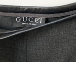 Gucci Leather Trim Wool Pants Size 46 It (M / 10 Us)