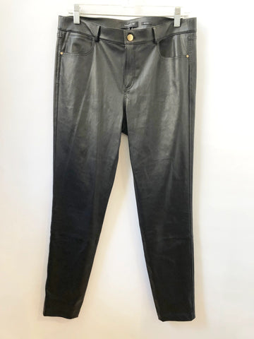 Lafayette 148 Leather Pants Size 8