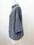 Max Mara Mock Neck Knit Top Size L