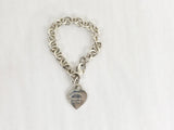 Tiffany & Co. "Return To Tiffany" Heart Tag Charm Bracelet