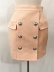 Balmain Mini Skirt Size 38 Fr (S / 6 Us)
