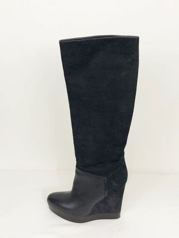 Vince Wedge Knee Boots Size 9.5