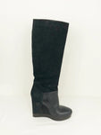Vince Wedge Knee Boots Size 9.5