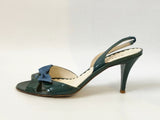 Marc Jacobs Teal Sandals Size 8.5