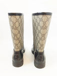 Gucci Fur Lined Rubber Boots Size 39 It (9 Us)