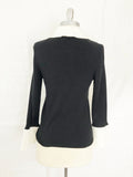 Vintage Chanel Sweater With Removable Bow Size M