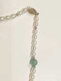 Freshwater Jade Pearl Necklace
