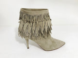 Aquazzura Sasha Fringe Boot Size 37.5 It (7.5 Us)
