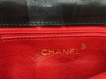 Vintage Chanel Satin Shoulder Bag