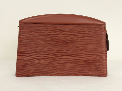 Louis Vuitton Epi Leather Trousse Crete Clutch
