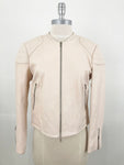 Rag & Bone Pink Leather Jacket Size 8