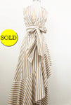 Johanna Ortiz Halter Maxi Dress Size 10