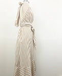 Johanna Ortiz Halter Maxi Dress Size 10
