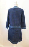NEW Kate Spade Denim Tweed Skirt Suit Size 6