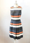 NEW Akris Punto Striped Dress Size 6 W/Tags