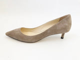 NEW Jimmy Choo Suede Pumps Size 37.5 It (7.5 Us)