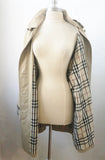 Burberry London Trench Coat With Hood Size 10