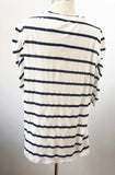 Striped Top Size L