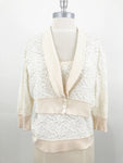 Carolina Herrera Lace 2 Piece Set Size L