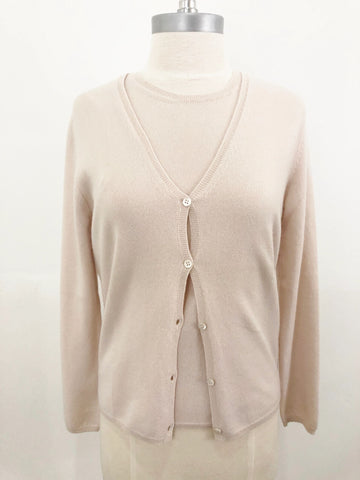 NEW Manrico Cashmere Cardigan Set Size L