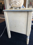 Blue & White Side Table